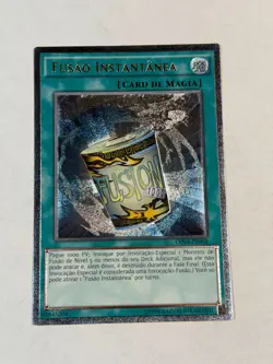 Yugioh PORTUGUESE Instant Fusion OP04-PT002 EN002 Ultimate Rare Promo NM - Image 1