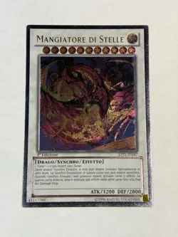Yugioh ITALIAN Star Eater JOTL-IT047 EN047 Ultimate Rare 1st Edition NM - Image 1