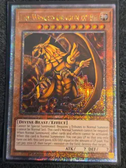 RA04-EN118 The Winged Dragon of Ra Quarter Century Secret Rare YuGiOh NM - Image 1