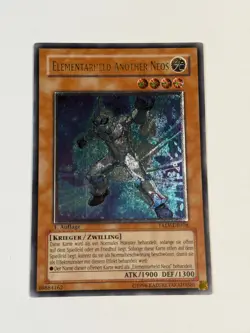 Yugioh GERMAN Elemental Hero Neos Alius TAEV-DE018 Ultimate Rare 1st Edition LP - Image 1