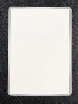 Pokemon TCG - Blank Filler Card - Grey Silver Border - Discard Error Misprint - Image 1