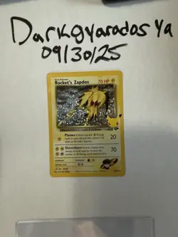 Pokemon TCG Rockets Zapdos Holo Card 15/132 Celebrations Series NM - Image 3
