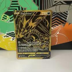 Eternatus V SV121/SV122 Shining Fates Shiny Holo Rare Gold Card Pokemon TCG NM/M - Image 2