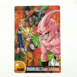 S3184 Majin Buu vs Z Warriors Vegeta Goku Dragon Ball Z Morinaga Clear Card N19 - Image 1