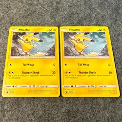 Pikachu SM98 Sun & Moon Ultra Rare Holo Black Star Promo Pokemon Card SM - Image 1