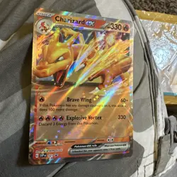Charizard ex 161 Sv: Scarlet & Violet Promo Cards Holo Ships ASAP With Tracking - Image 1