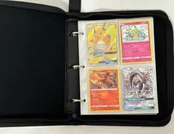 Pokemon Binder Collection Sun & Moon Cards GX/Promo/Holo Charizard/Pikachu Lot - Image 2