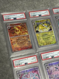 Terastal Festival PSA 10 Lot Of 6 Master Ball Pokemon Cards Eevee Vaporeon - Image 5