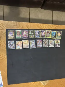 Pokemon Card Lot Full Art v Max gold Articuno Pikachu houndoon kingdra 17 Cards - Image 5