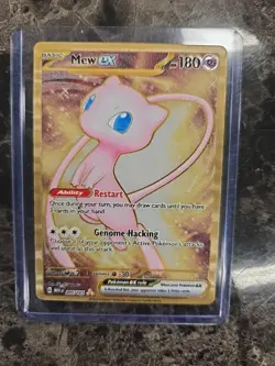 Pokemon TCG Metal Mew EX Promo Card Scarlet and Violet 151 - Image 1