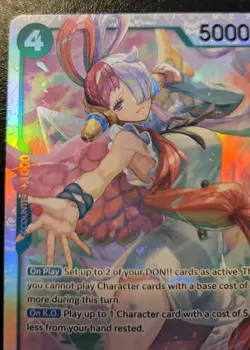 Uta OP13-023 Foil Super Rare Carrying On His Will One Piece Card Game - Image 2