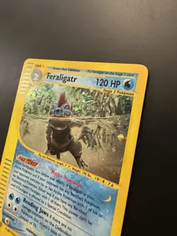 Pokemon TCG Feraligatr Expedition Base Set Holo Card 12/165 Regular Rare 2002 - Image 4