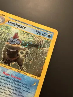 Pokemon TCG Feraligatr Expedition Base Set Holo Card 12/165 Regular Rare 2002 - Image 5
