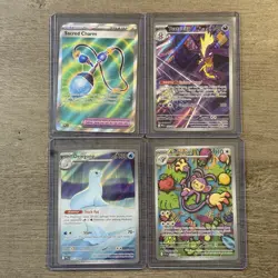 Phantasmal Flames Full Art Illustration LOT (4 Cards) Rare - Pokemon TCG - Image 1