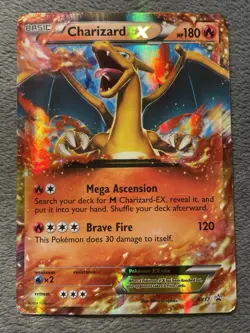 Charizard EX XY17 2014 Black Star Promo Holo Pokemon Card HP - Image 1