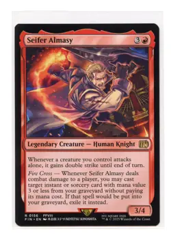 Seifer Almasy R 0156 Regular Final Fantasy MTG Card NM - Image 1