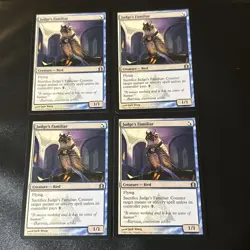 Judge’s Familiar X4 Return to Ravnica LP Condition see pics - Image 1
