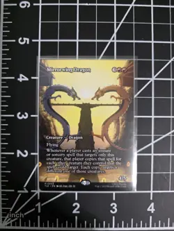 Mirrorwing Dragon 0033 TLE Borderless NM/M MTG Avatar **FREE SHIPPING** - Image 1