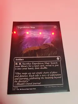Expedition Map (Borderless) Commander: the Lost Caverns of Ixalan Regular - Image 1