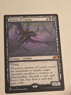 Archon of Cruelty X1 (Showcase) MH2 MTG 342 M - Image 1