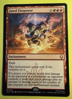 Magic ~ Fated Firepower 0132 Regular ~ Avatar the Last Airbender ~ Pack Fresh - Image 1