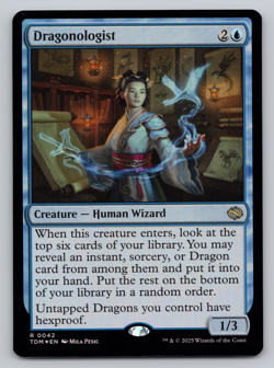 Dragonologist FOIL- MTG - Tarkir: Dragonstorm - Image 1