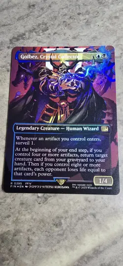 Golbez, Crystal Collector (Borderless) Final Fantasy Foil Rare MTG NM - Image 1
