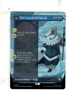 MTG SkeenAB The Legend of Kuruk BORDERLESS FOIL from ATL. NM. - Image 1