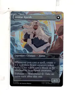 MTG SkeenAB The Legend of Kuruk BORDERLESS FOIL from ATL. NM. - Image 2