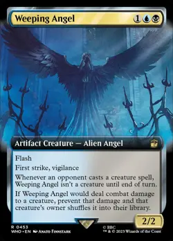 Weeping Angel (Extended Art) [Doctor Who] Magic MTG - Image 1
