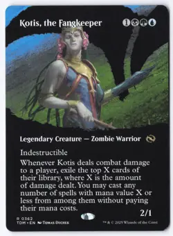 Kotis, the Fangkeeper (Borderless) R Tarkir: Dragonstorm 362 NM - Image 1