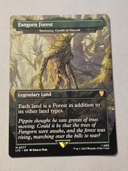 Fangorn Forest Borderless Magic The Gathering LOTR LP - Image 1