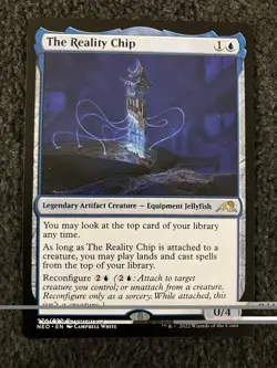 Magic The Gathering MTG - The Reality Chip - Kamigawa: Neon Dynasty - Image 1