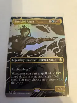 Fire Lord Azula Borderless FOIL 0313 MTG Avatar: TLA Nm/M - Image 1