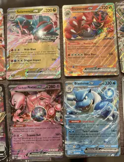 12 JUMBO Pokemon Cards COLLECTION LOT! Blastoise, MewTwo, Rayquza, Lugia - Image 3