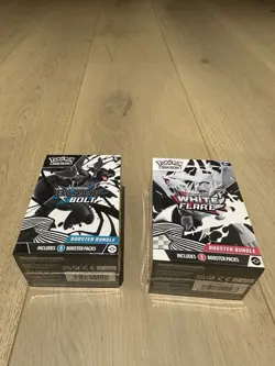 ✅IN HAND ✅Pokemon TCG Black Bolt White Flare Booster Bundles 1 of each - Image 1