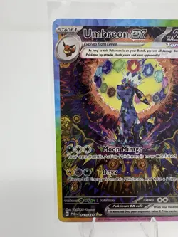Pokemon Prismatic Evolutions Umbreon EX 161/131 Special Illustration Rare - Image 2