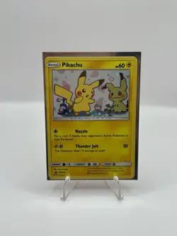 Pokemon 2019 Pikachu SM162 Sun & Moon Black Star Promo Holo Card TCG - Image 3