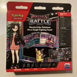 Pokemon TCG Rival Battle Deck Marnie Promo Box - Marnie's Morpeko - Sealed - Image 2