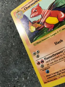 Pokemon TCG Cards SHADOWLESS Base Set Charmeleon 24/102 Uncommon PLAYED - Image 5