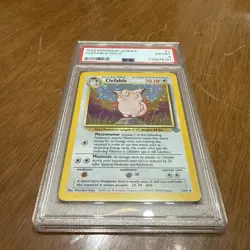 Pokemon jungle clefable hologram psa graded 6 card 1/64 1999 - Image 2
