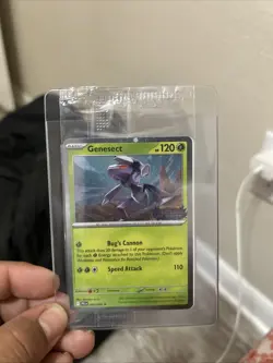 Pokemon Genesect 008 Phantasmal Flames Stamped Promo BestBuy Exclusive NEWSEALED - Image 1