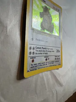 Pokemon TCG Kangaskhan Jungle 5/64 Holo Unlimited Holo Rare - Image 3