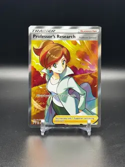2022 POKEMON SWORD & SHIELD BLACK STAR PROMO #SWSH152 PROFESSOR'S RESEARCH FA NM - Image 1
