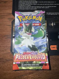 Very Heavy! 22.67g Pokemon PALDEA EVOLVED Booster Pack ?? Factory Sealed H2 - Image 3