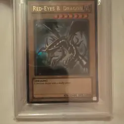 Yugioh 2004 Red-Eyes B. Dragon WORLDWIDE Ed. [LOB-ENO70] PSA 10 GEM MINT - Image 4