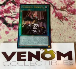 1x (M/NM) - Forbidden Droplet - RA01-EN064 - Ultimate Rare - 1st Edition YuGiOh - Image 1