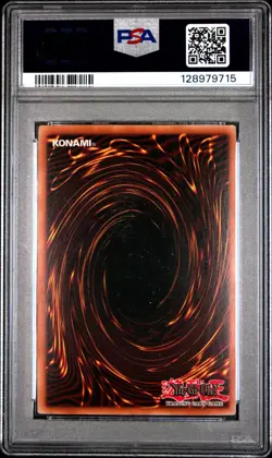 PSA 9 MINT Magic Cylinder LON-104 Secret Rare Reverse Foil Error *9715 YUGIOH - Image 3