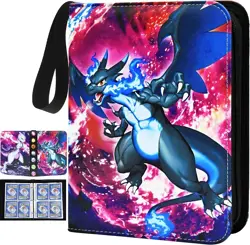 Card Binder for Pokemon Cards Holder Fits 400 Cards w/ 50 Removable Sleeves - Image 2