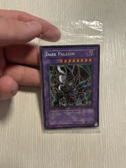 YU-GI-OH DARK PALADIN DMG-001 LIMITED EDITION SEALED TCG Secret Rare Promo Card - Image 1